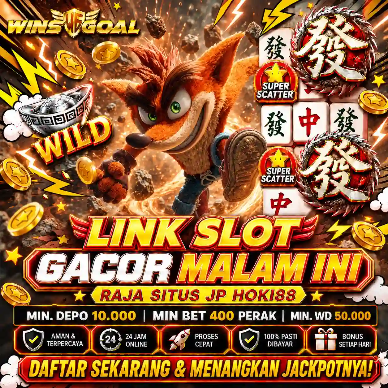Winsgoal 🔱 Link Slot Gacor Malam Ini Diperkaya Dewaslot88 Raja Situs JP Hoki88